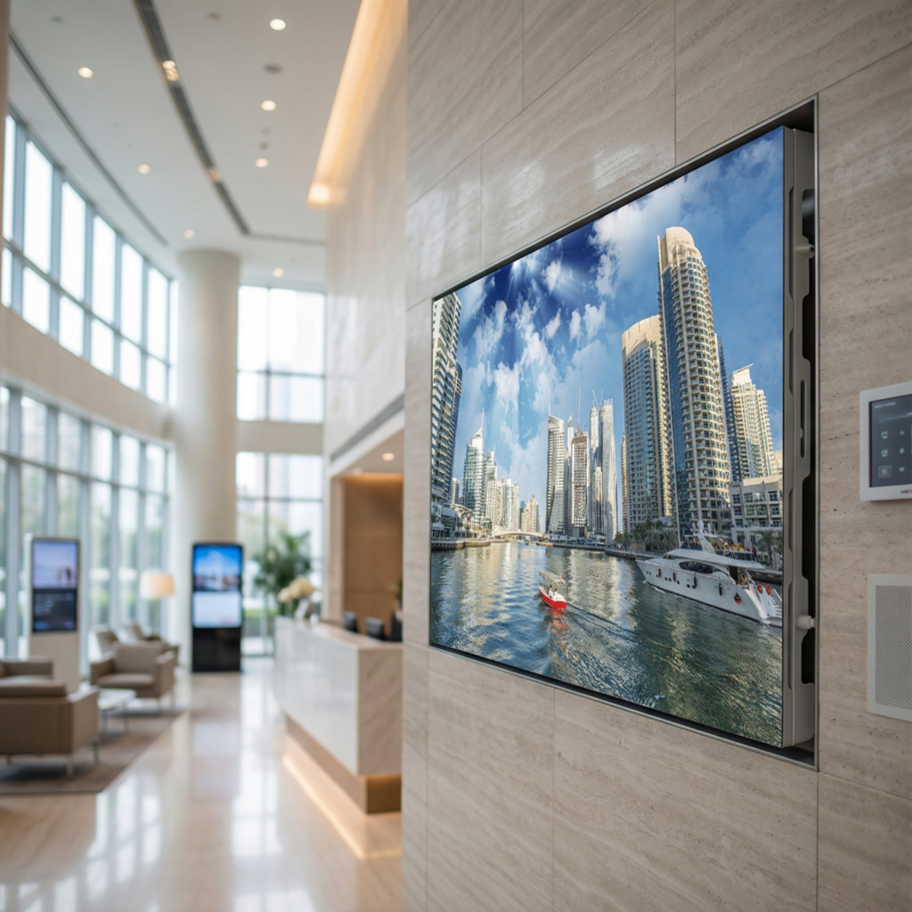 Panel LED Full Color para Videowall Pixel Pitch 18 mm Resolución 256 X 288 Uso en Interior