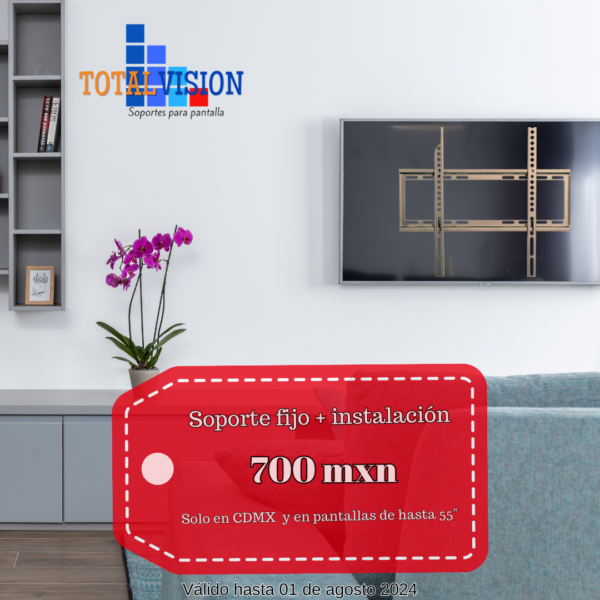 Soporte fijo de promoción