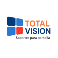 Logo de TotalVison soportes para pantalla pero sin fondo blanco
