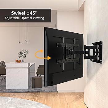 Soporte NB P6 para pantallas de 60 a 75 pulgadas giro de 45 grados