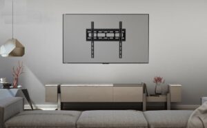 Soporte fijo para 55 por detrás de pantalla