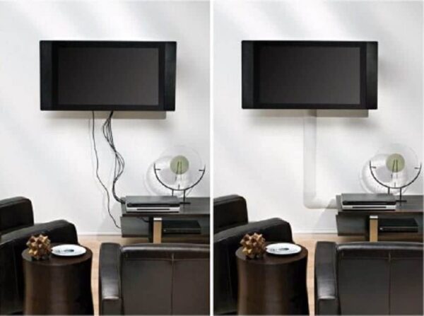 Canaleta para Ocultar Cables | Instalación Acabado Estético para Hogar y Oficina