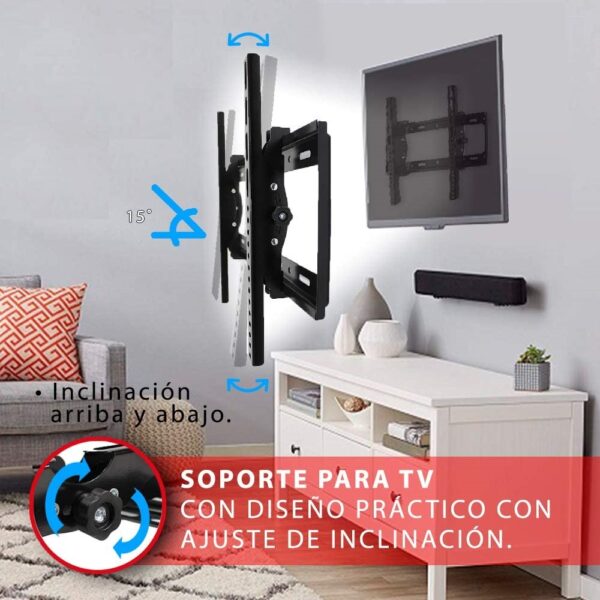 Soporte fijo con inclinación para pantallas de 32 a 55