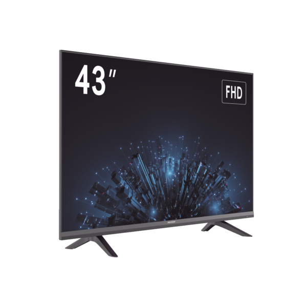 Monitor LED Full HD 43" / Ideal para Oficina y Hogar / Uso 24-7 / Entrada HDMI/VGA/USB / Compatible con Montaje VESA (200 X 200) / Bocinas Integradas Monitor LED Hikvision 43" Full HD | Operación Continua 24/7 | Grado Industrial Ideal para Oficina y Hogar