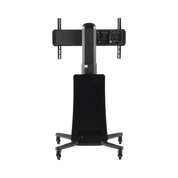MONTAJE DE PISO MOVIL PARA PANTALLAS 55-80IN AJUSTABLE MOTORIZADO Soporte Móvil Motorizado para Pantalla 55"-80" | EPCOM G85NB | Carga 45.5 kg