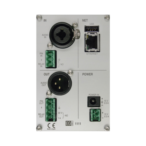 1111EGI-AD-2-l.png Interfaz Millennium IP para gestión de avisos y música por redes Ethernet por Streaming