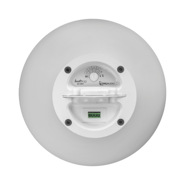 BD8WT-AD-2-l.png Altavoz colgante | 8 in | 70v /100v | 8 Ohms | 125 Watts | Blanco