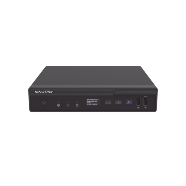 DSDT60P02HI04NO-AD-1-l.png Controlador LED para Videowall / Configuración WEB / Android Interconstruido / 4 Puertos de Video / Compatible con Paneles LED Hikvision