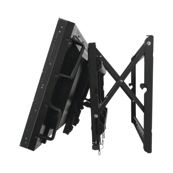 Soporte de pared para Video Wall LCD Full-Service / Para Pantallas 40"-65" / Patrón VESA 200x200 hasta 700x400 mm / Capacidad de Carga 56.8 kg Max. / Mecanismo de Acceso