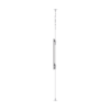 EMWS1U-LAT-DER-l.png Montaje Cableado de Acero| Suelo a Techo| Capacidad Máx. de Carga 30kg| Para Pantallas de 32" ~ 75"| VESA 400 x 600