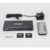 Matricial HDMI | 2x2 | 4K2K@60Hz | HDR | YCbCr 4:4:4 | EDID Auto | Extractor de Audio | Salida de audio análoga y digitalizados | HDCP 2.2 | 18 Gbps