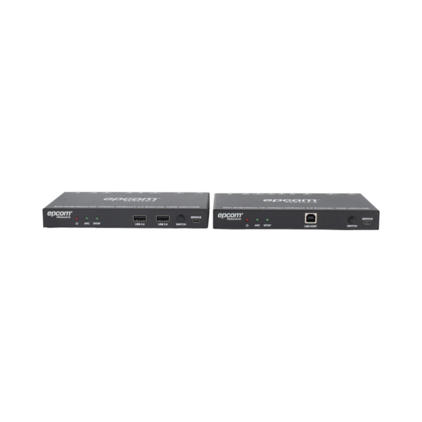 Kit Extensor HDMI | 4K2K@60HZ | HDR 4:4:4 | HDBaseT | 100M | Salida de Audio | HDCP 2.2 | IR Bidireccional | Admite la función USB KVM