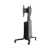 MONTAJE  DE PISO MOVIL PARA PANTALLAS 55-80IN  AJUSTABLE MOTORIZADO