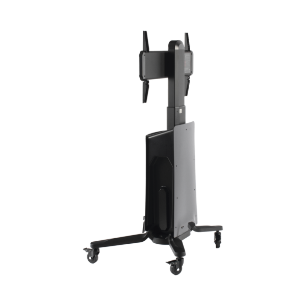 MONTAJE  DE PISO MOVIL PARA PANTALLAS 55-80IN  AJUSTABLE MOTORIZADO