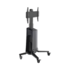 MONTAJE  DE PISO MOVIL PARA PANTALLAS 55-80IN  AJUSTABLE MOTORIZADO