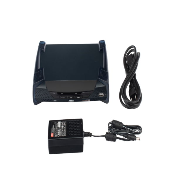KE8950R-AD-7-l.png Unidad receptora extensora 4K HDMI KVM sobre IP