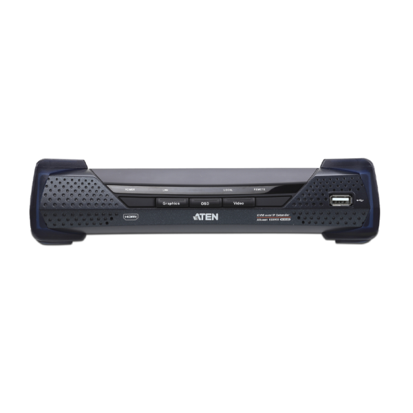 KE8950R-FRENTE-l.png Unidad receptora extensora 4K HDMI KVM sobre IP
