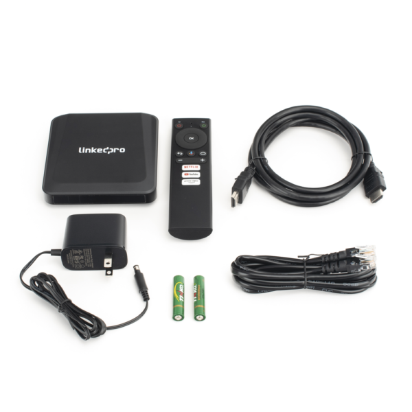 LP1TVBOX-AD-3-l.png STB 4K Android con Google TV / Alto Rendimiento / Conexión Wi-Fi y por Cable / Control Remoto Bluetooth / Salida HDMI / APP Hik Connect Pre-instalada / Software de Gestion para ISPs/ Para modo desarrollador leer la nota en la descripcion