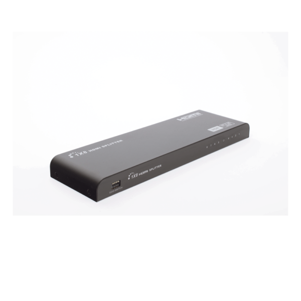 TT318HDRV2.0-AD-1-l.png Splitter HDMI 4K de 1 Entrada a 8 Salidas (Simultaneas) | Soporta 4K×2K | Ajuste de resoluciones EDID | HDR | HDMI 2.0 | HDCP 2.2 | Permite mezclar pantallas en 4K y 1080P