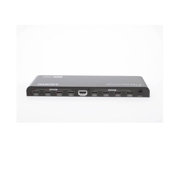 TT318HDRV2.0-AD-3-l.png Splitter HDMI 4K de 1 Entrada a 8 Salidas (Simultaneas) | Soporta 4K×2K | Ajuste de resoluciones EDID | HDR | HDMI 2.0 | HDCP 2.2 | Permite mezclar pantallas en 4K y 1080P