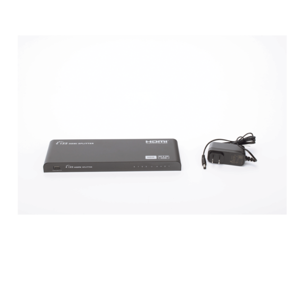 TT318HDRV2.0-AD-4-l.png Splitter HDMI 4K de 1 Entrada a 8 Salidas (Simultaneas) | Soporta 4K×2K | Ajuste de resoluciones EDID | HDR | HDMI 2.0 | HDCP 2.2 | Permite mezclar pantallas en 4K y 1080P