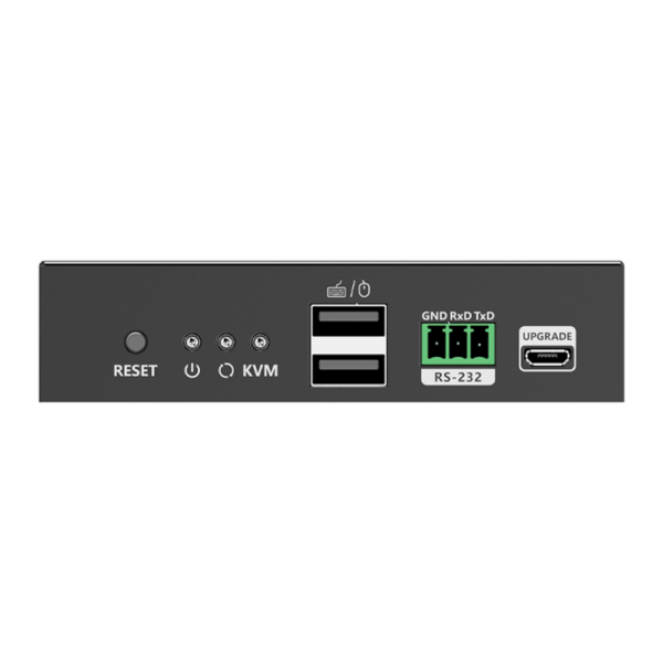 TT582KVMRX-AD-3-l.png Receptor Compatible para Kit TT582-KVM |4K @60Hz | Cat 6, 6a y 7 | hasta 150 metros | Transmite el Video y Controla tu DVR vía USB a distancia