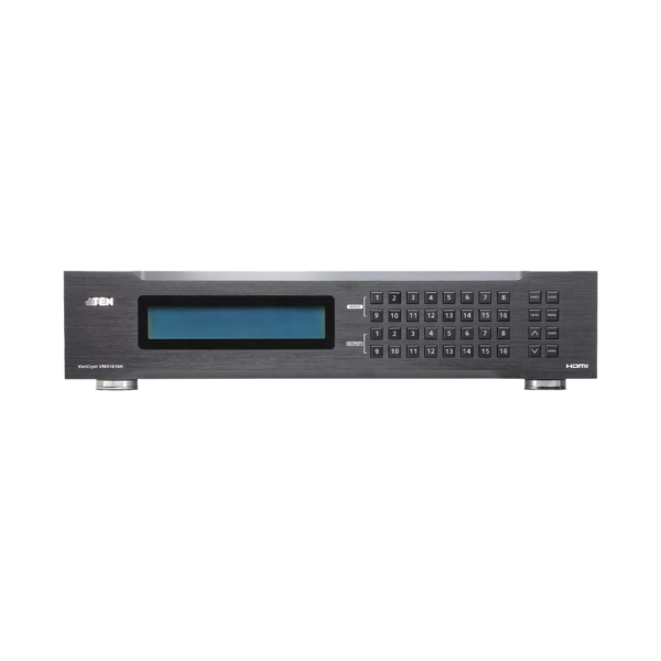 VM51616H-FRENTE-l.png Matriz de Conmutación HDMI | 16 Entradas x 16 Salidas | Seamless Switch™ | Compatible con Videowall