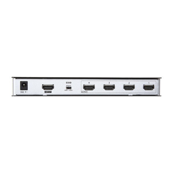 VS184B-AD-1-l.png Splitter HDMI | 1 x 4 | True 4K @ 60 Hz | HDCP 2.2 | EDID Expert™ | HDR 4:4:4 | Plug & Play