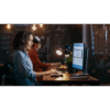 Diadema Inalambrica BH70-Mono-Teams USB C/A Optimizada para Microsoft Teams con Tecnología de Captura Precisa de Voz