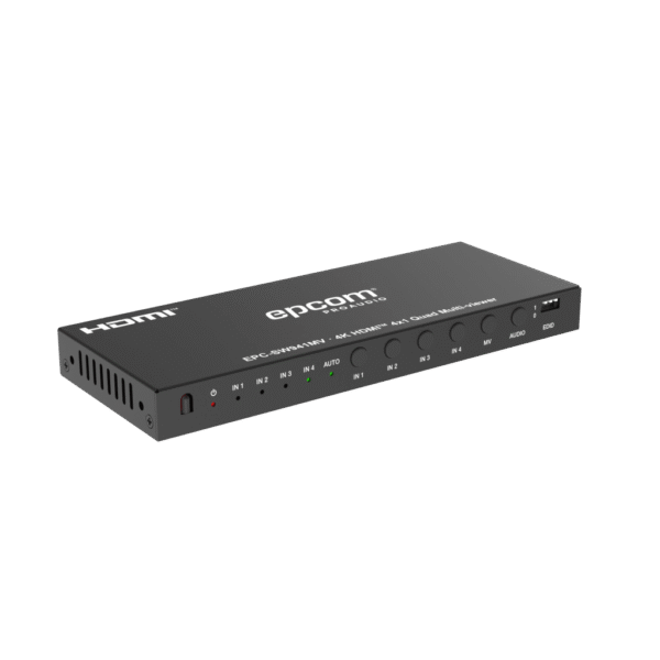 adicional_1S1000-168.png Multivisor HDMI 4x1 | 4K@30Hz | Vista Cuádruple | Cambio Automático/Manual | Control IR