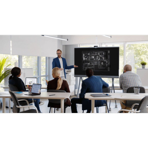 adicional_2S1000-49.png Yealink MeetingBoard 65 Pro, Centro de Colaboración Inteligente con IA, 4K UHD, Android 13, Micrófonos Integrados y Cámara Ultra Gran Angular