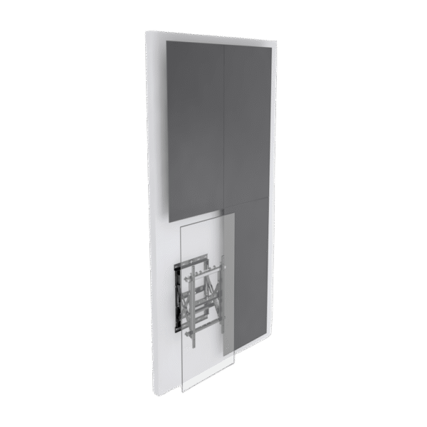 Soporte Modular de Pared para Videowall | Pop Out | Peso Máx. Sopotado 50 Kg | Soporta Formato Horizontal y Vertical.