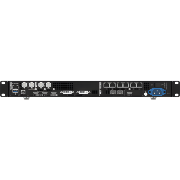 Controlador para Videowall  / 6 Puertos RJ45 para Paneles LED / Compatible con Pantallas LED Para Exterior / Compatible con DS-D4440FO-BKI y DS-D4225FO-BGF
