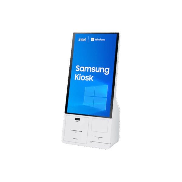 Kit de Kiosco con Pantalla de 24" touch para punto de venta / Sistema Operativo Windows IoT / incluye impresora térmica en el Dockable CYKM24CPXZA / compatible con terminal bancaria