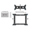 Espaciador  Para Montaje De Videowall en Pared |Compatible con Pantallas de 55"
