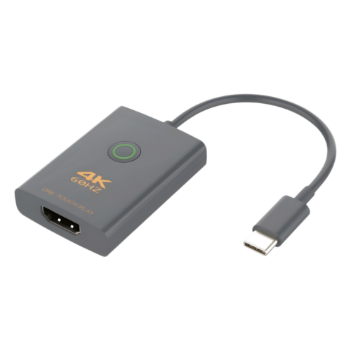 portada_0S1000-198.png Adaptador USB-C a HDMI con Seguridad de Un Clic | Resolución 4K Ultra HD 60Hz | HDMI 2.0b 18 Gbps | DP 1.2a | Silenciamiento de Video Instantáneo | Protección ESD ±8kV | Audio 7.1 Canales | Compatibilidad Universal