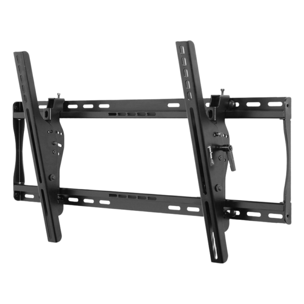 portada_0S1000-204.png Montaje de pared Universal con inclinacion para Pantallas de 40" a 75" / Inclinación +15° a -5° / Capacidad Carga 79 kg / Sistema Hook-and-Hang Instalación Individual