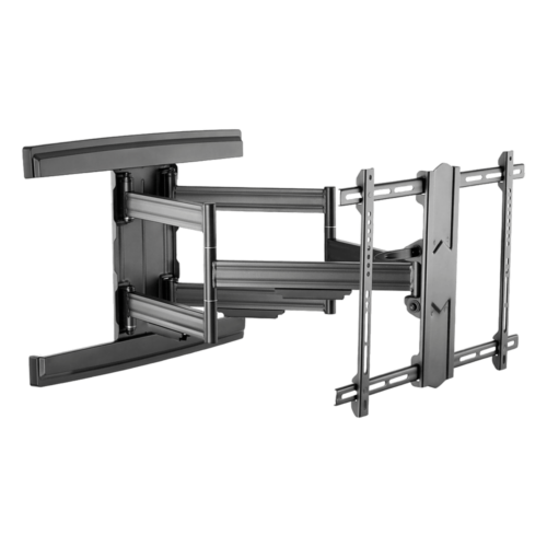 Soporte de Pared Articulado para Pantallas 37" a 85" / Extensión 800 mm / Capacidad de Carga 69.9 kg / Gestión Integrada de Cables / Patrones VESA Múltiples / Inclinación con Bloqueo