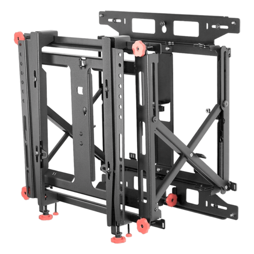 portada_0S1000-220.png Soporte Muro para video wall LCD / Liberación Rápida / Para Pantallas 46"-60" / Ajuste Micro Sin Herramientas XYZ 1.5" / VESA 600x400 mm / Carga Máxima 56Kg / Gestión Integrada de Cables