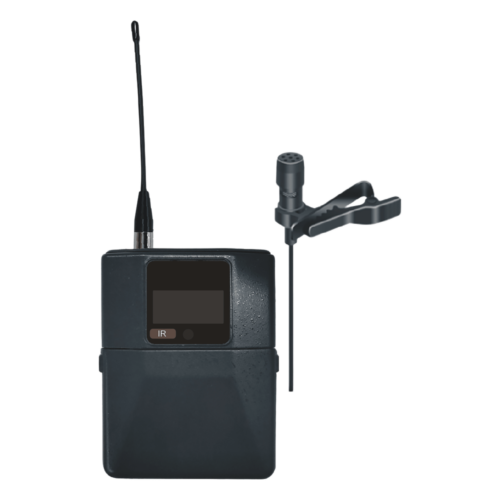 Micrófono de Solapa Digital Inalámbrico EP-59L / Condenser / Rango Frecuencia 540-590MHz y 640-690MHz / Modulación pi/4-DQPSK / Potencia Salida ≥10dBm / Autonomía >10 Horas / OLED Display / Ajuste Potencia y Volumen / Fun