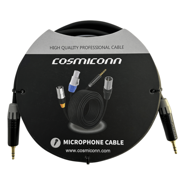 portada_0S1000-254.png Cable 3.5mm a 3.5mm, conectores color negro MTP3C-BG, length 2m