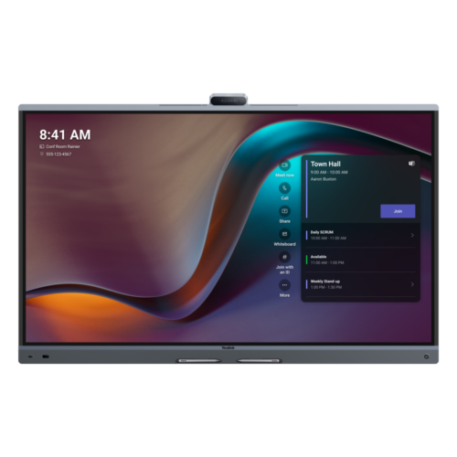 portada_0S1000-270.png Yealink MeetingBoard 65 Pro, Centro de Colaboración Inteligente con IA, 4K UHD, Android 13, Micrófonos Integrados y Cámara Ultra Gran Angular