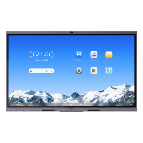 portada_0S1000-273.png Pantalla Interactiva Touch de 75" Android 14 / Asistentes IA / Google Suite Preinstalado con Certificación EDLA / Cámara Web 8 MP / Resolución 4K / Bocinas Integradas / Entradas HDMI y VGA / Incluye 2 Lápices para Escribir