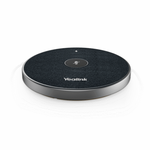 portada_0S1000-285.png Micrófono inalámbrico 360° VCM36W-PACKAGE de Yealink para videoconferencias, con amplio alcance y cancelación de ruido.