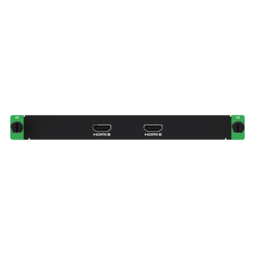 Tarjeta de Entrada HDMI 4K 2 Canales / 4K60 (4096x2160) / HDMI 2.0 / HDR10 y HLG / HDCP 2.3 / Compatible Serie C66S