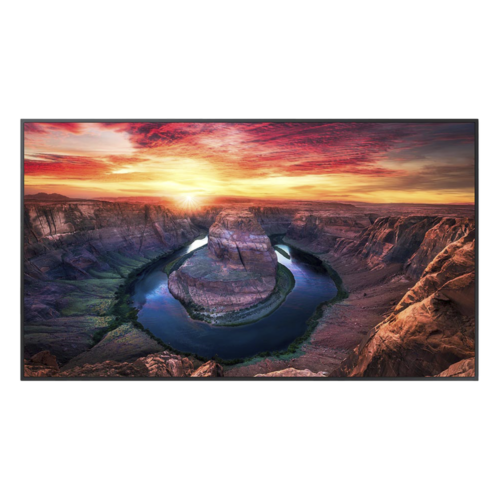 Pantalla Profesional LED de 65" para marketing digital / UHD 4K (3840x2160p) / Entradas de Video HDMI / uso 24/7 / Compatible VESA 400x300 / compatible con plataforma de gestion Samsung VXT