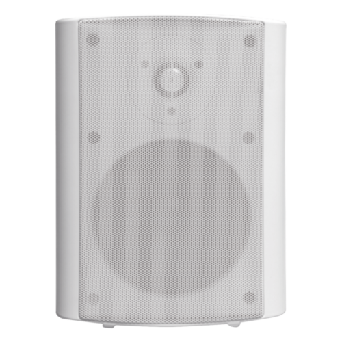 portada_0S1000-493.png ALTAVOZ EXTERIOR DE 2 VÍAS | WOOFER 5.25IN | TWEETER 0.75 IN | 80W | 8 OHMIOS | BLANCO