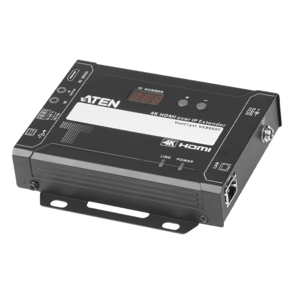Transmisor Video sobre IP HDMI | 4K Ultra HD 4096x2160 @ 30Hz | Compresión Lossless con Latencia Ultra Baja | PoE Integrado | Video Wall 8x8 | Control RS-232 e IR | Compatibilidad con Aplicación Móvil | Escalabilidad Ilimitada