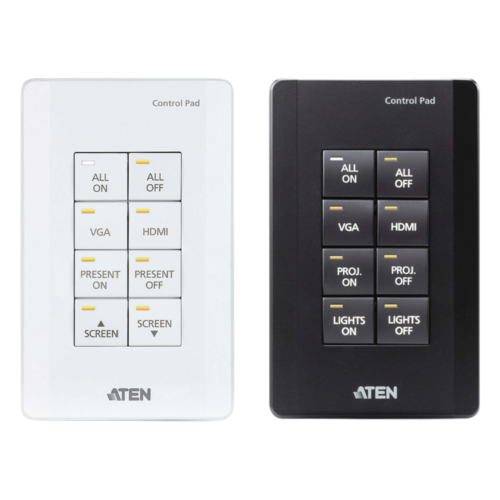 portada_0S1000-548.png Sistema de control ATEN: panel de control de 8 botones