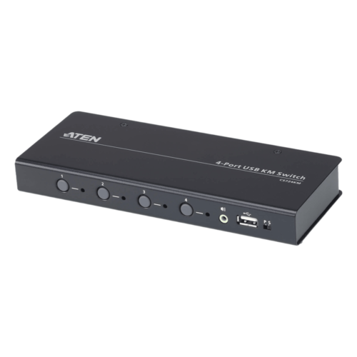 portada_0S1000-556.png Switch KM USB| 4 Puertos | Boundless Switching | RS232 | Controla 4 Computadoras con 1 Teclado/Mouse